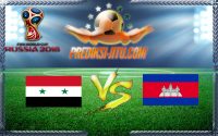 Prediksi Skor Syria Vs Cambodia 24 Maret 2016