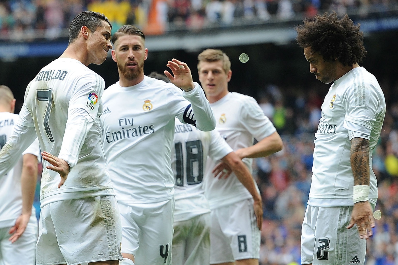 pulls molletonnés du real madrid