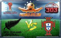 Prediksi Skor Selandia Baru Vs Portugal 24 Juni2017