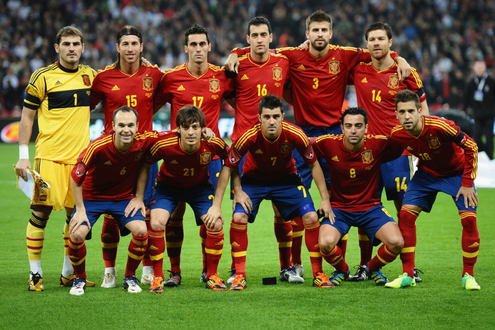 Spanyol Team Football