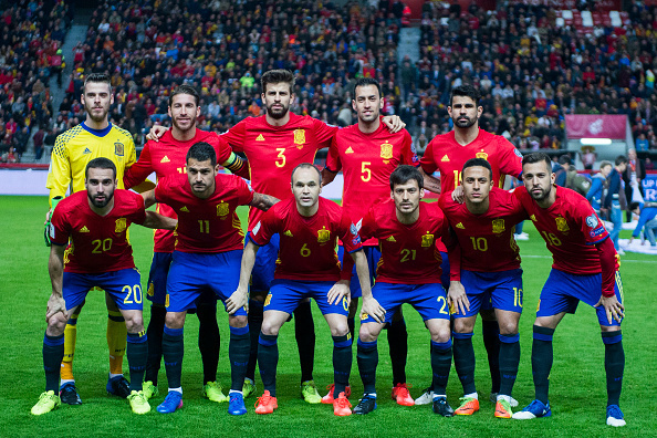 Spanyol Team Football 2018