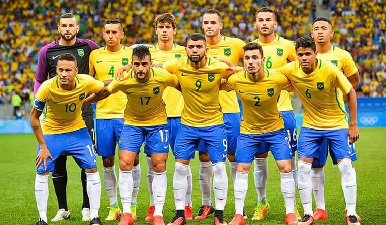  BRAZIL Team Football 2018 