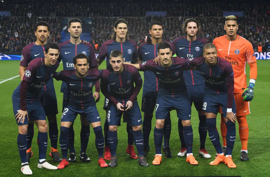 PSG Team Football 2018