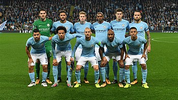 MANCHESTER CITY Team football 2018