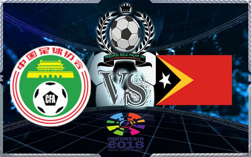 Prediksi Skor Cina Vs TIMOR LESTE 14 Agustus2018 | Prediksi bola online