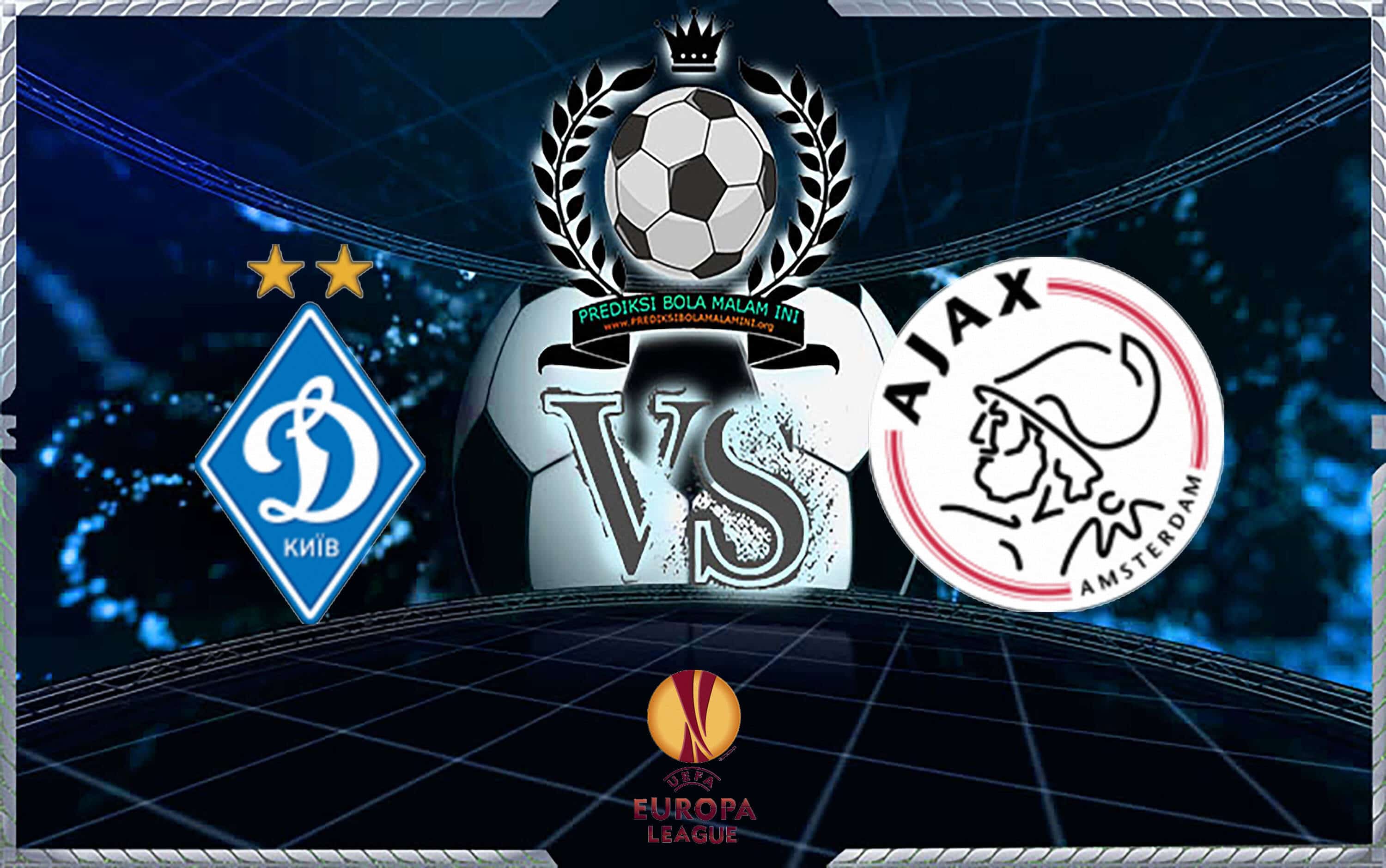 Prediksi Skor DYNAMO KYIV Vs AJAX 29 Agustus 2018