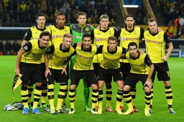 foto team football BORUSSIA DORTMUND