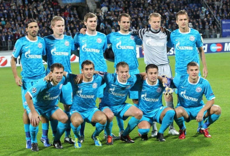 foto tim sepakbola ZENIT