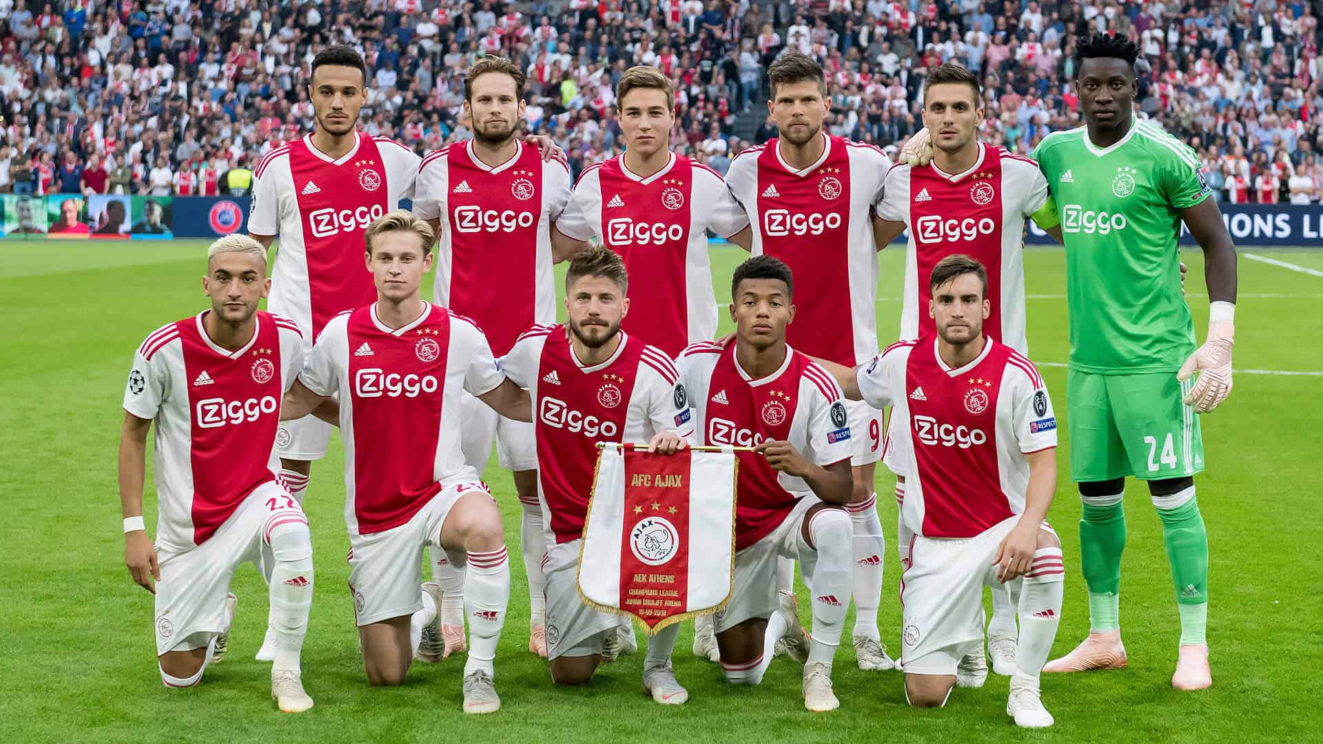 AJAX football team 2019