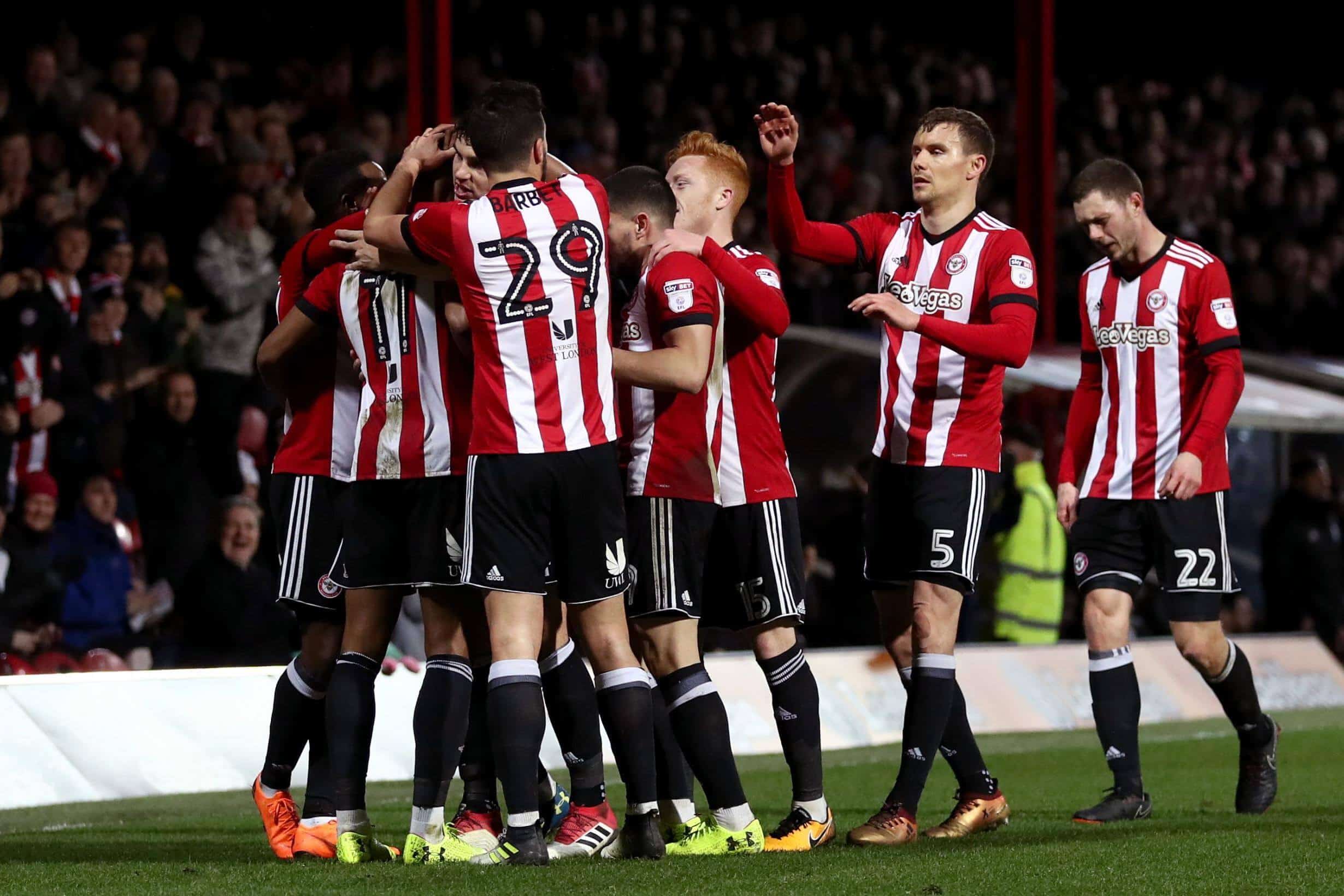 BRENTFORD football team 2019