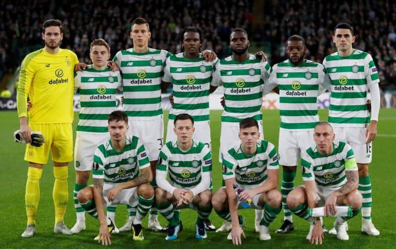 CELTIC team football 2019