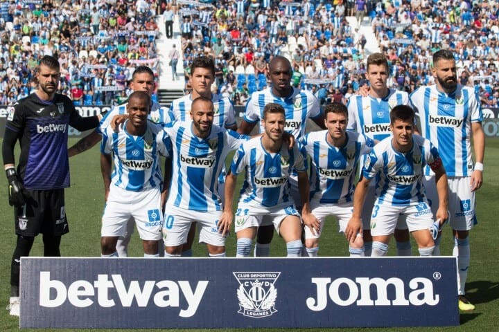 LEGANES tim sepak bola 2019