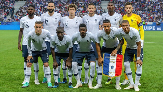 FRANCE football team 2019