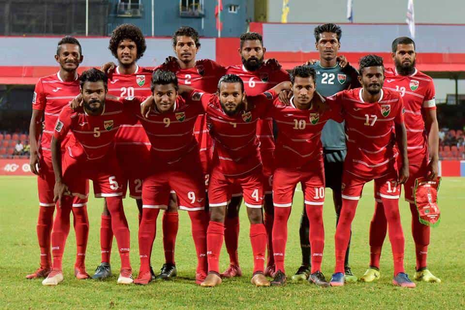 MALDIVES tim sepak bola 2019