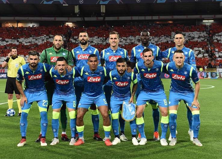 NAPOLI football team 2019