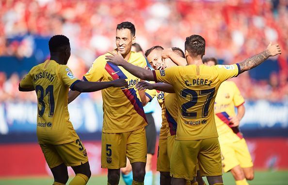 OSASUNA football team 2019