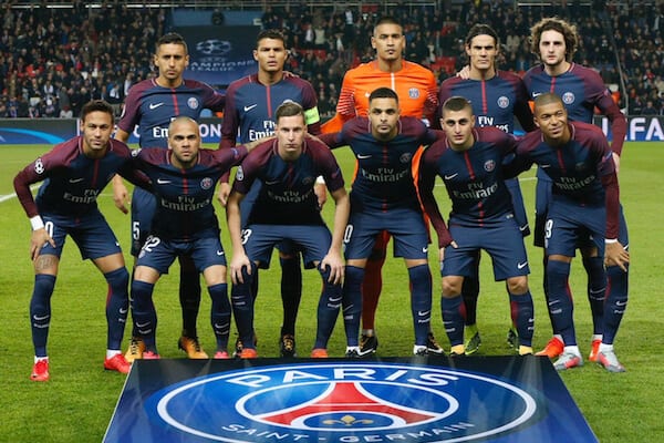 PSG football team 2019