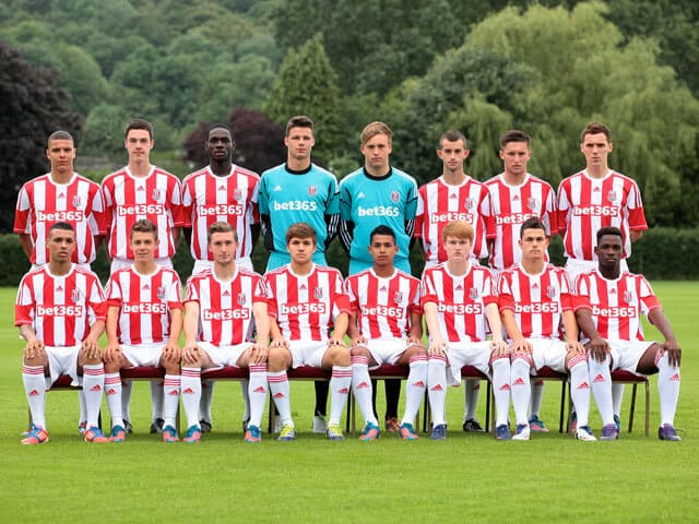 STOKE CITY football team