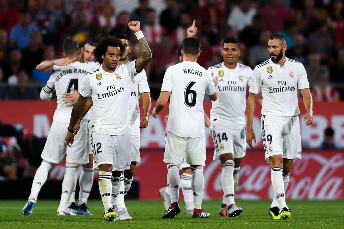 REAL MADRID football team 2019