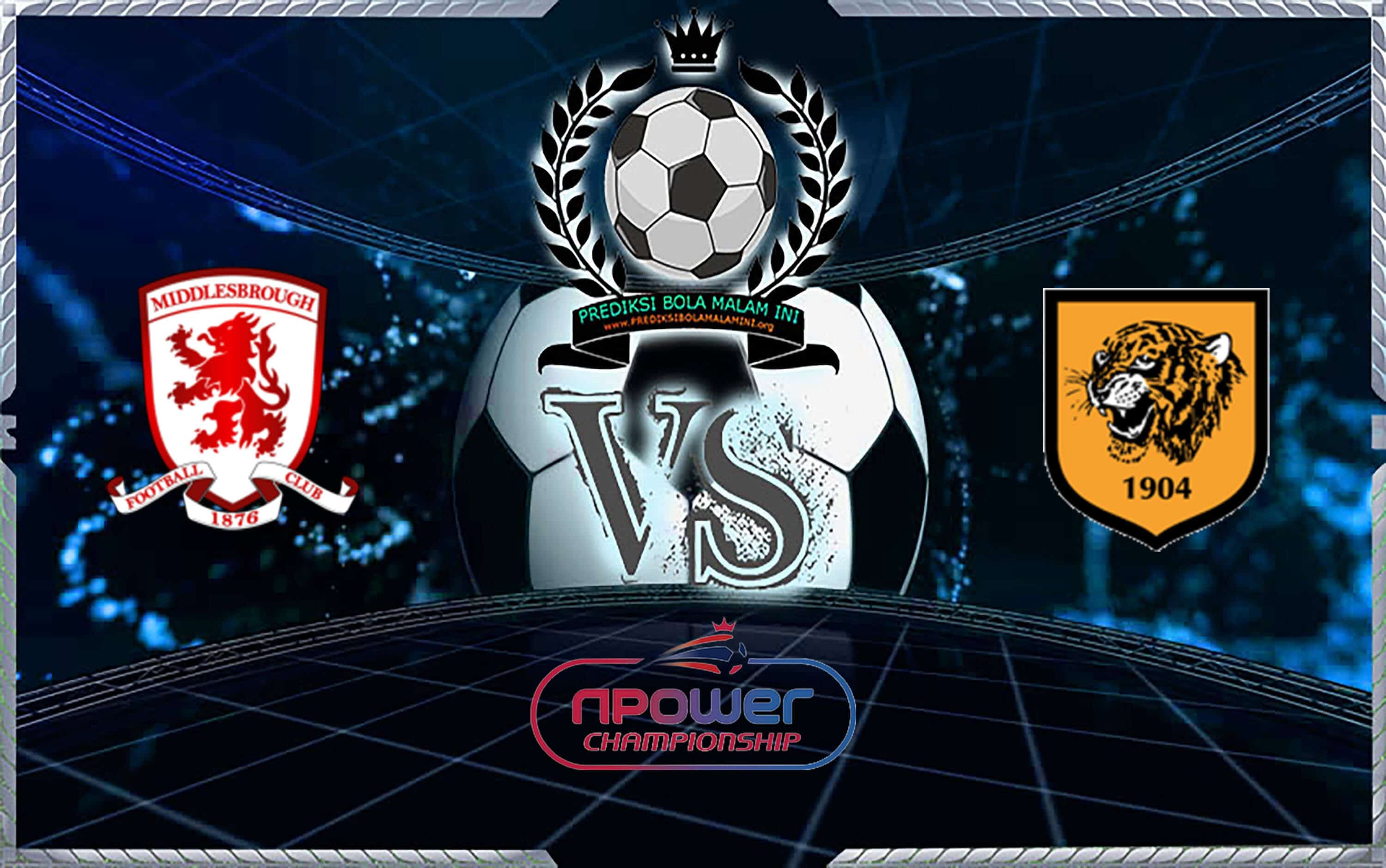 Prediksi Skor Middlesbrough Vs Hull City 24 November 2019