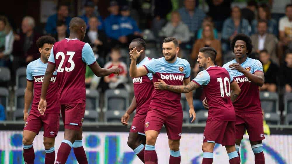 WEST HAM UNITED football team 2019