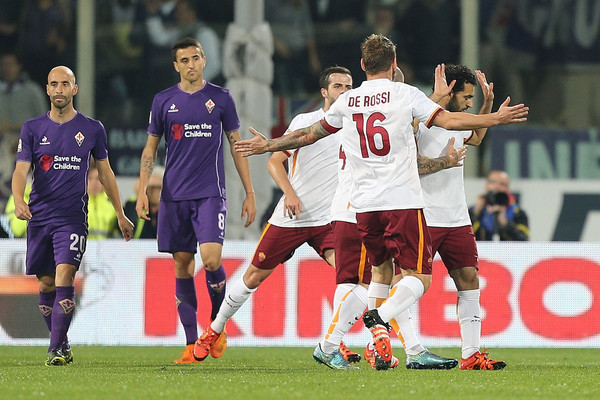 ACF Fiorentina vs Roma Serie a