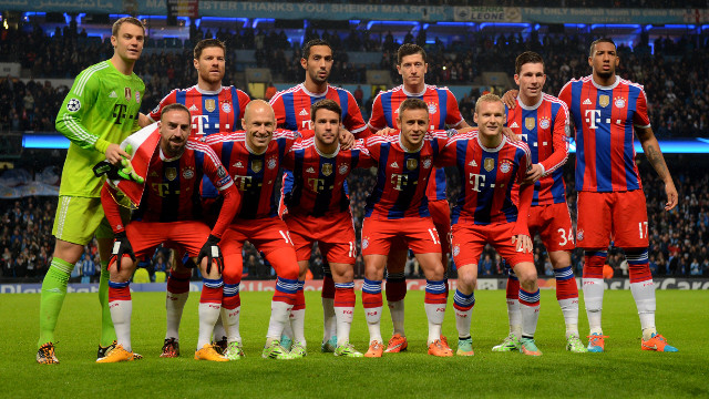 Bayern Munchen Team Football