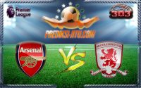 Prediksi Skor Arsenal Vs Middlesbrough 22 Oktober 2016
