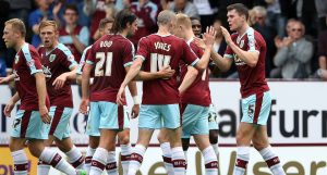 Burnley team football