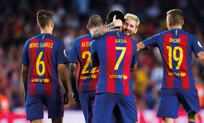 Barcelona Football Team