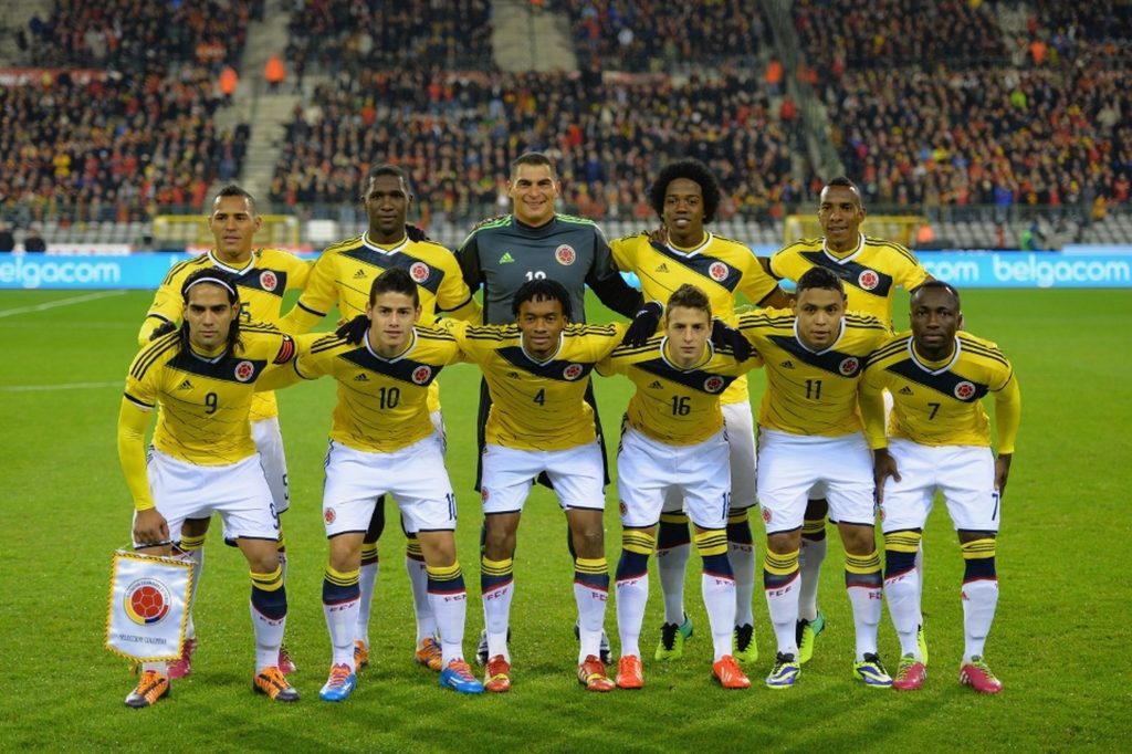 Clombia team football
