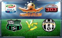 Prediksi Skor Sasuolo Vs Juventus 3 Januari 2017