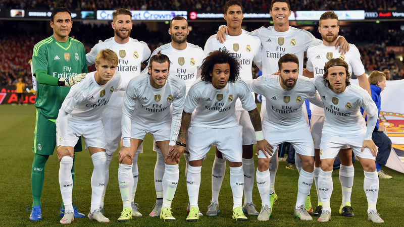 Real Madrid Team Football