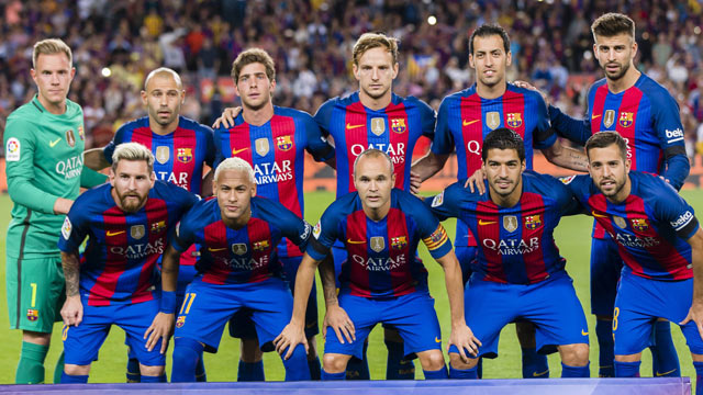 Barcelona Football Team