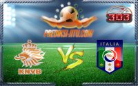 Prediksi Skor Belanda Vs Italia 29 Maret 2017