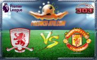 Prediksi Skor Middlesbrough Vs Manchester United 19 Maret 2017