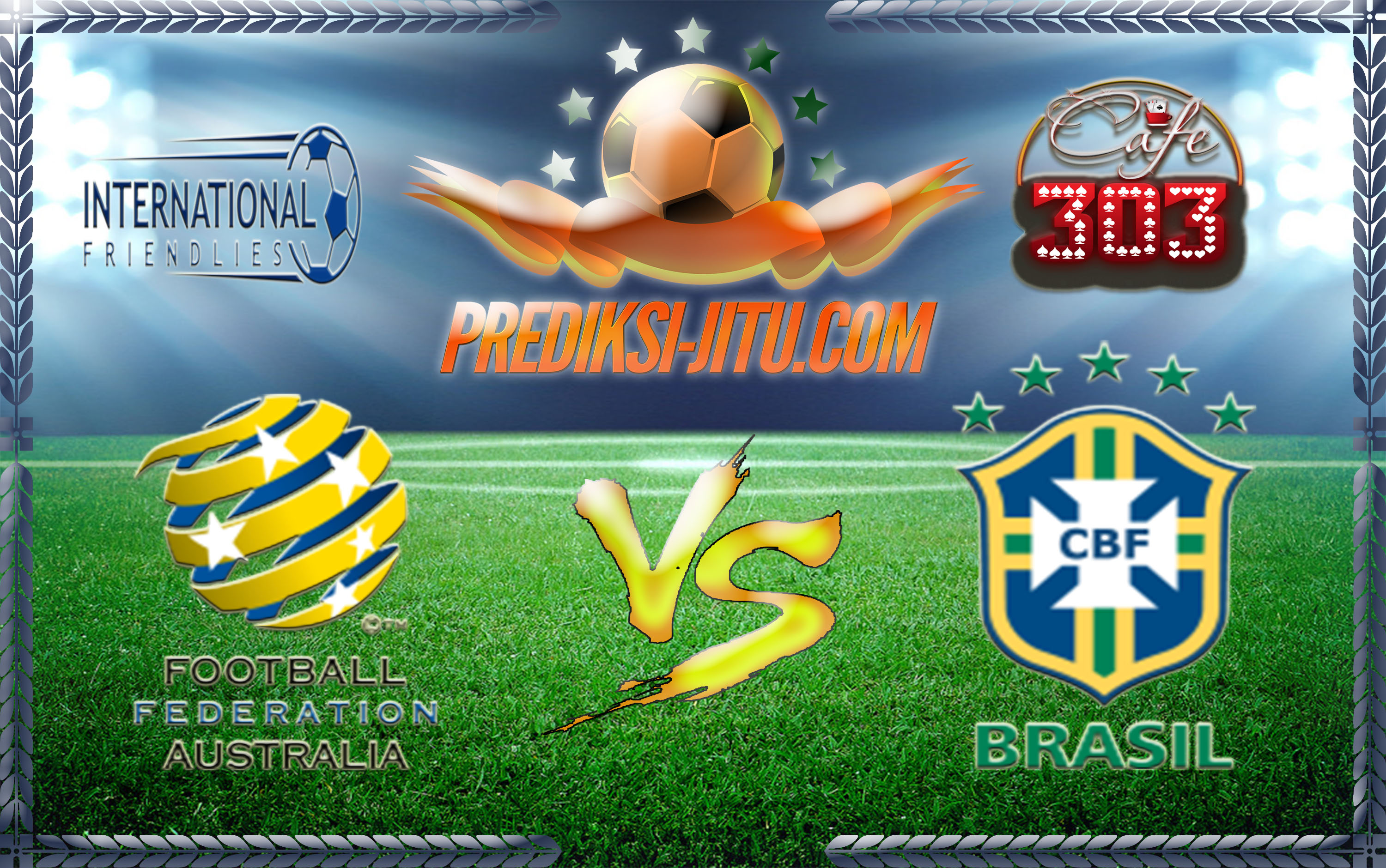 Prediksi Skor Australia Vs Brazil 13 Juni 2017