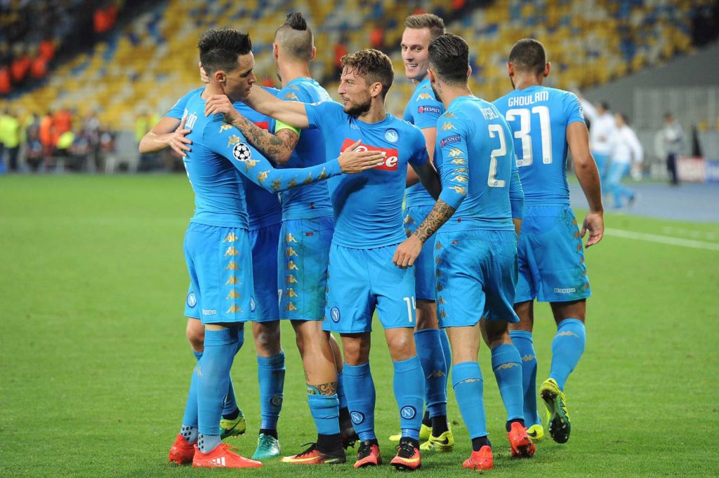 NAPOLI TEAM FOOTBALL 2017