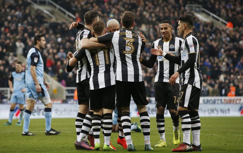 NEWCASTLE UNITED TEAM FOOTBALL 2017
