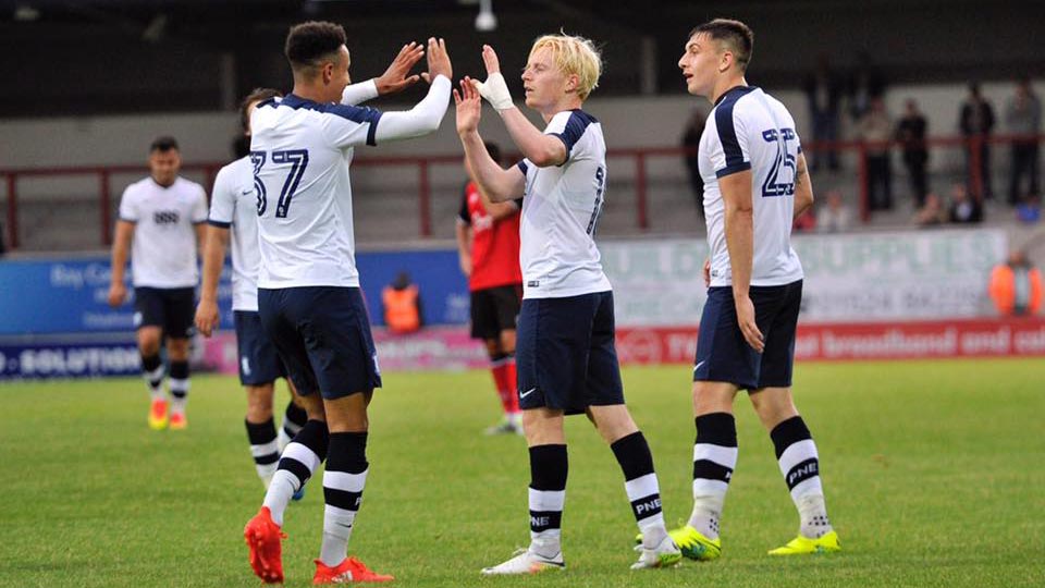 PRESTON NORTH END TEAM FOOTBALL 2017