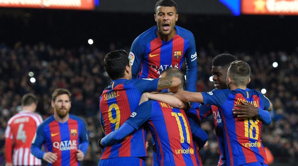 BARCELONA TEAM FOOTBALL 2017