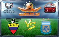 Prediksi Skor ECUADOR Vs ARGENTINA 11 October 2017