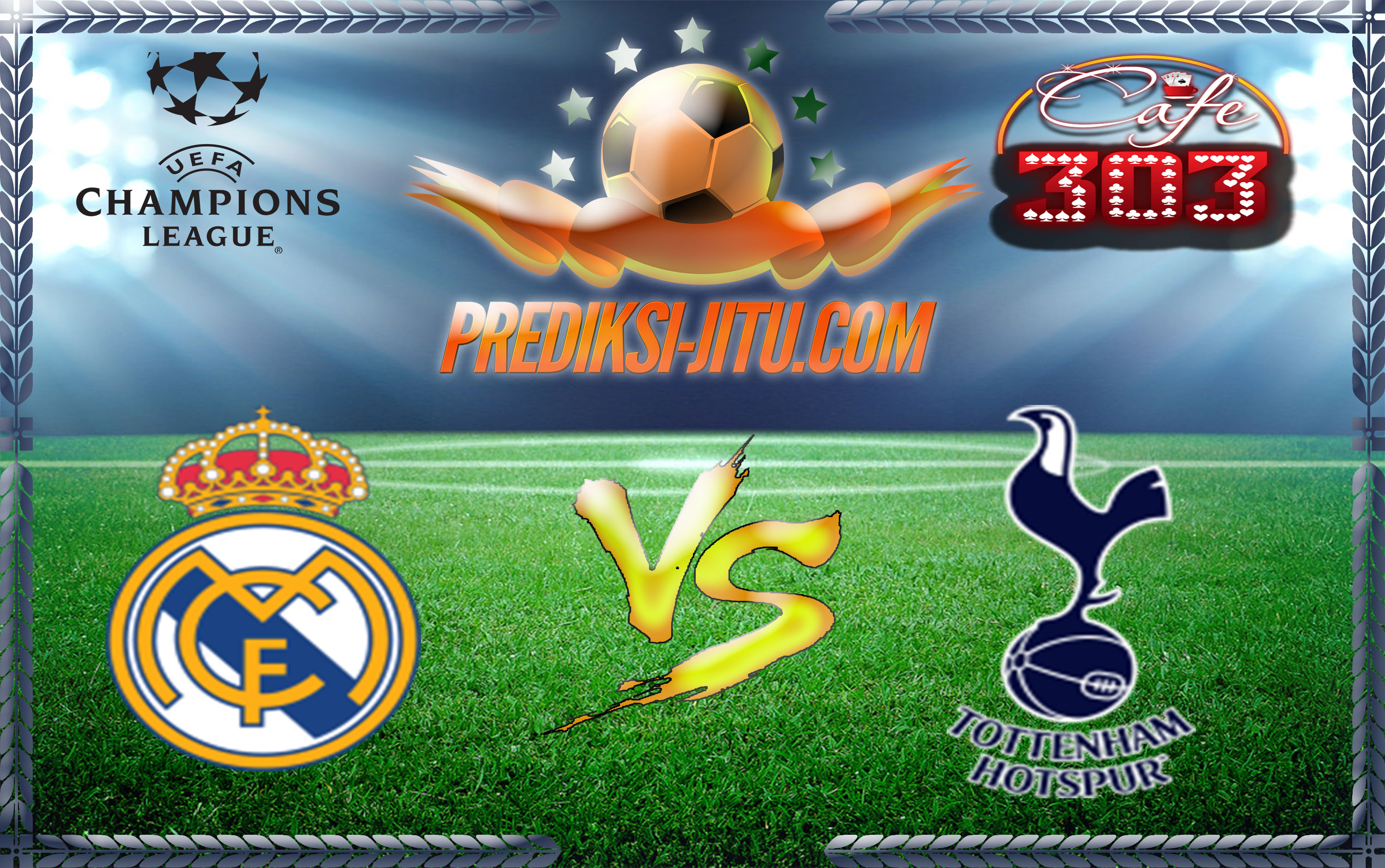 Prediksi Skor REAL MADRID Vs TOTTENHAM HOTSPUR 18 October 2017