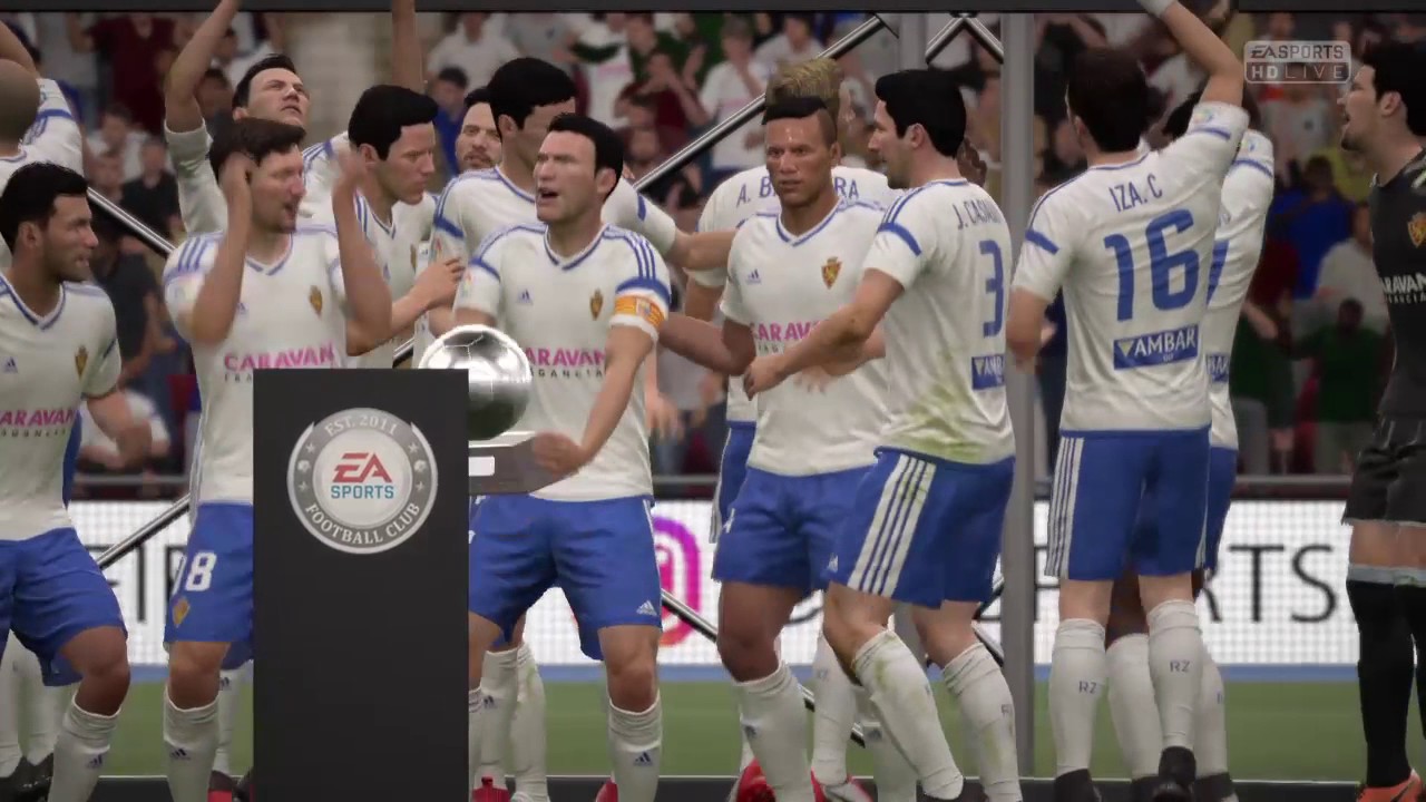 REAL ZARAGOZA TEAM FOOTBALL 2017