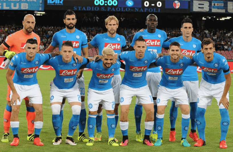 FOTO TEAM FOOTBALL NAPOLI
