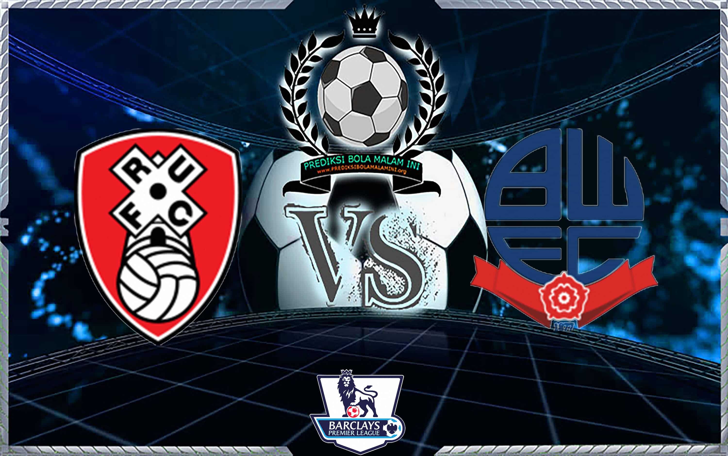 Prediksi Skor ROTHERHAM UNITED Vs BOLTON WANDERERS 20 oktober 2018