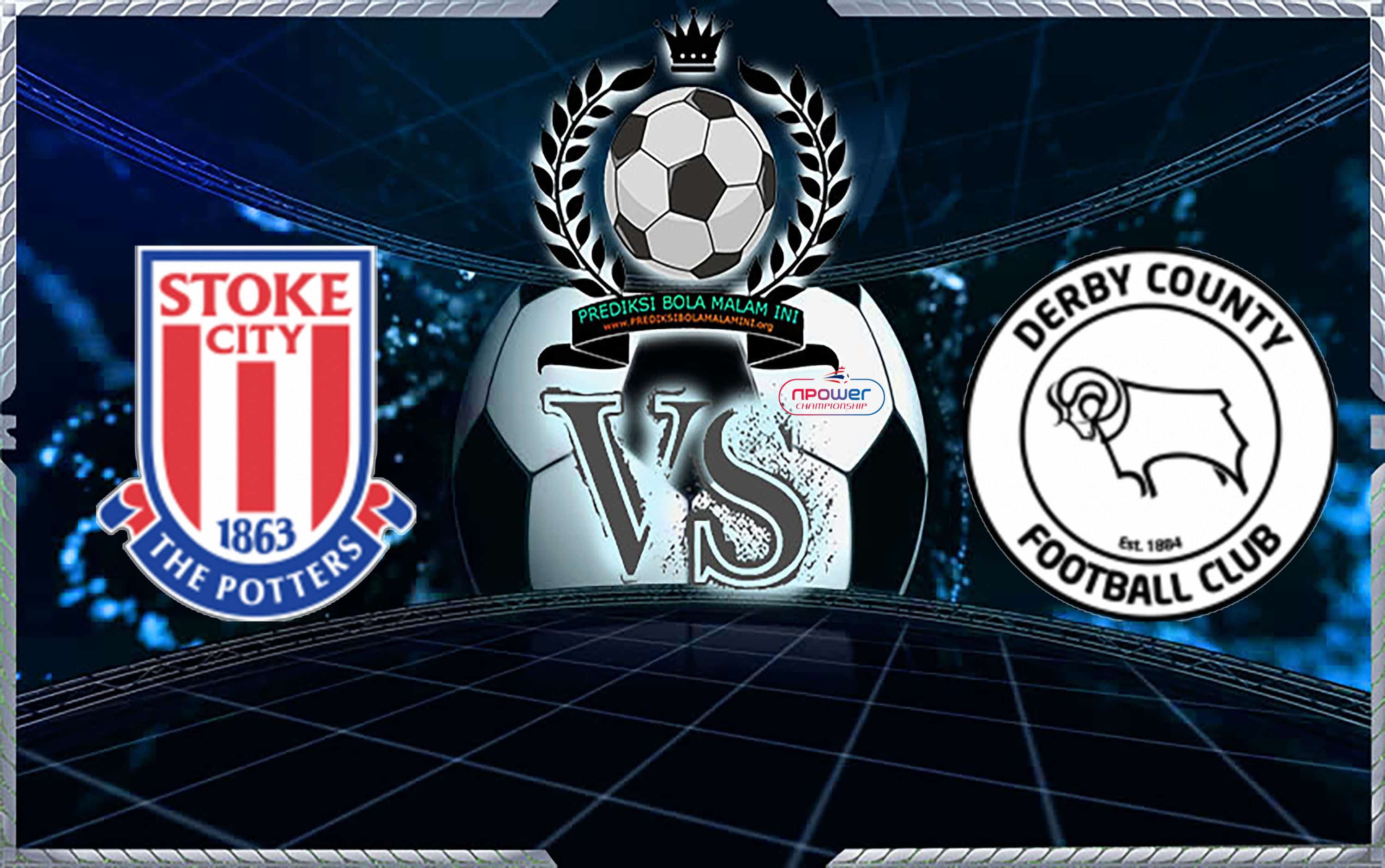 Prediksi Skor STOKE CITY Vs DERBY COUNTY 29 November 2018