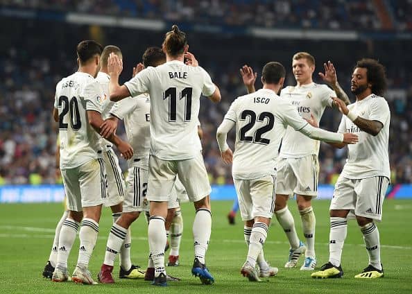 real madrid football team 2018