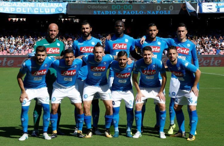 foto team NAPOLI