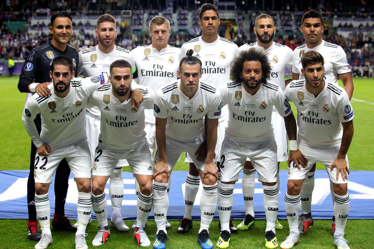 foto team REAL MADRID